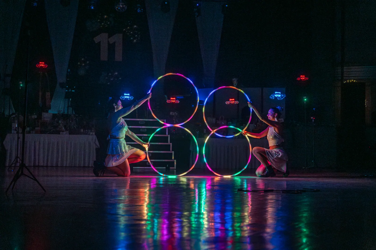 Interaktívna dronová show